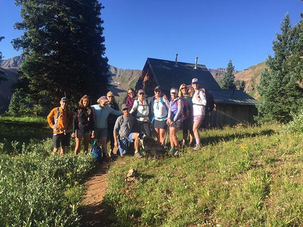 Summer hiking colorado